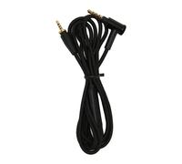 ChuyTrading Câble de remplacement pour écouteurs, mise à niveau OFC avec connecteur coudé et micro, câble audio 3,5 mm en nylon tressé de 1,5 m pour téléphone portable, tablette et