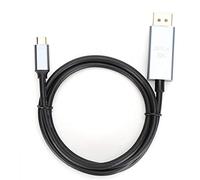 ChuyTrading Câble USB-C vers DisplayPort 8K T0404, adaptateur vidéo haute définition, câble d’ingénierie avec résolution 7680 x 4320 et connecteurs plaqués or, pour ordinateur portable équipé (ou)