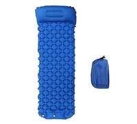ChuyTrading Matelas de Couchage ultraléger et Gonflable, Tapis de Couchage de Camping avec Pompe intégrée, Matelas pneumatique à gonflage Rapide pour Le Backpacking, la randonnée et Les (Bleue)