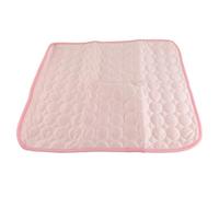ChuyTrading Pet Cooling Mat, Summer Pet Ice Silk Mat, Breathable 3 Layer Design with Cotton and Mesh for Dogs Cats, Non Toxic Cooling Pad for Kennel Sofa Bed Floor (M.)