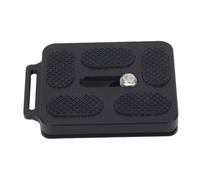 ChuyTrading Plaque de déclenchement Rapide en Alliage d’Aluminium avec Trou de vis de 1/4 de Pouce, Norme pour Montage Arca ; Adaptateur de Plaque de déclenchement Rapide allongé avec Trou