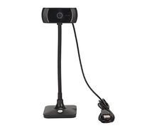 ChuyTrading Webcam HD C185 avec Microphone à réduction de Bruit, Webcam USB 720p, Objectif Grand Angle de 60 degrés et Rotation à 360 degrés pour la visioconférence et Le Streaming en Direct