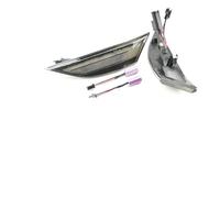 Chwqfuhf Clignotants automobiles Pour Carrera 991 Pour Boxster 981 Pour Cayman 982 GT2 2x LED Réflecteur Pare-chocs Avant Dynamique Feux De Position Latéraux Clignotants(Smoke Dynamic)