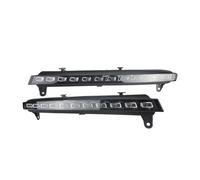 Chwqfuhf Clignotants automobiles Pour Q7 2007 2008 2009 2X Mis À Jour LED Conduite Feux De Jour Clignotants Lampe DRL