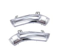 Chwqfuhf Clignotants automobiles Pour Skoda Pour Superb 2002-2008 1 Pcs Voiture Rétroviseur Indicateur LED Clignotant Feu Latéral Lampe De Direction(2PCS Set)