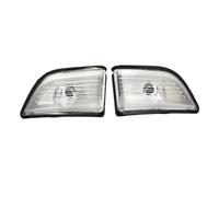 Chwqfuhf Clignotants automobiles Pour Volvo Pour XC60 2009 2010 2011 2012 2013 Rétroviseur De Voiture Clignotant Lampe Couvercle Sans Ampoule(2PCS left and right)