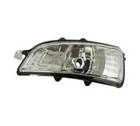 Chwqfuhf Clignotants automobiles Pour Volvo S40 S60 S80 C30 C70 V50 V70 Pièces Extérieures Voiture Rétroviseur Latéral Gauche/droit Indicateur Clignotant Lampe Lentille(Left)