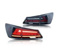Chwqfuhf Feu Arrière Assemblée Ensemble Noirs À Virage Séquentiel Pour Lexus IS350 2006-2013 Feux Arrière Pour LED Feux Arrière