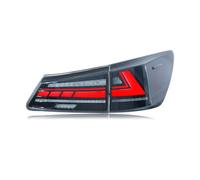 Chwqfuhf Feu Arrière Assemblée Ensemble Noirs À Virage Séquentiel Pour Lexus ISF 2006-2013 Feux Arrière Pour LED Feux Arrière