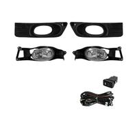 Chwqfuhf Feux De Brouillard Avant Pour Ajustement Pour Jazz Pour Navette 2011-2016 Antibrouillard Halogène Lampes De Voiture Feux De Jour LED DRL(Halogen)