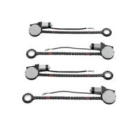 Chwqfuhf Mécanisme Lève Vitre Kit De Conversion De Lève-vitre Électrique Universel 12 V Pour 2/4 Portes Avec Faisceau Électrique Pour Camionnettes, Fourgonnettes Et SUV(4 Doors)