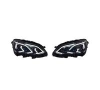 Chwqfuhf Phare Avant Ensemble Pour Benz Classe E W212 2010-2016 Mise À Niveau Modifiée DRL Clignotant Dynamique Phare À LED(European Version 2014-2016)