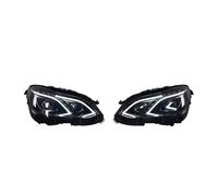 Chwqfuhf Phare Avant Ensemble Pour Benz Classe E W212 2010-2016 Mise À Niveau Modifiée DRL Clignotant Dynamique Phare À LED(European Version 2010-2013)