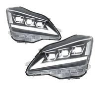 Chwqfuhf Phare Avant Ensemble Pour Toyota Pour Crown 2003-2009 Phares DRL À LED, Clignotants Dynamiques Accessoires Automobiles