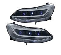 Chwqfuhf Projecteur Principal Phares À DEL Pour Chevrolet Cruze 2017-2020, Avec Feux Jour Clignotants Feux Route Et Lentilles Projection Angel Eyes