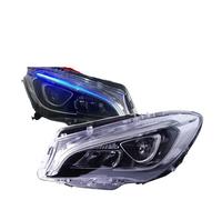 Chwqfuhf Projecteur Principal Phares Avant À LED Avec Feux De Jour Clignotants Et Lentilles LED Pour Benz W117 CLA 180 200 220 250 260 (2013-2019)(Original Xenon USA Version)