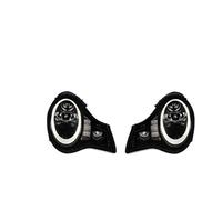 Chwqfuhf Projecteur Principal Phares Avant À LED Pour 911/996 1998-2004 Kit De Mise À Niveau Avec Lentilles De Projection