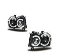 Chwqfuhf Projecteur Principal Phares Avant À LED V2 Full LED DRL Pour Jeep Pour Grand Pour Cherokee 2005-2008 (modifiés)