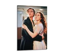 CHxdxge Leonardo Dicaprio Poster du film Titanic Impression sur toile, Art mural pour salon, impressions, décoration d'intérieur moderne 08 x 12 pouces (20 x 30 cm)