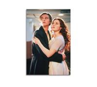 CHxdxge Leonardo Dicaprio Poster du film Titanic Impression sur toile, Art mural pour salon, impressions, décoration d'intérieur moderne, 40 x 60 cm
