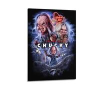 CHxdxge Poster Bride Of Chucky Fanart Poster Peinture décorative sur toile Art mural pour salon, chambre à coucher, art mural, impression d'image moderne, décoration de salle familiale, 20 x 30 cm