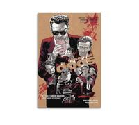 CHxdxge Poster « Reservoir Dogs Movie Art » Peinture décorative sur toile pour salon, chambre à coucher, art mural, impression d'image moderne, décoration de salle familiale, 30 x 45 cm