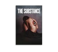 CHxdxge The Substance Sci-Fi Movie Impression sur toile Poster Impression sur toile, Art mural pour le salon, Impressions, Décoration d'intérieur moderne 08 x 12 pouces (20 x 30 cm)