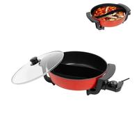Chynalys Shabu Twin Hot Pot électrique à induction 220 V pour un usage domestique 6 l