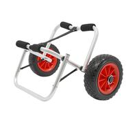 Chynalys Sup Chariot de transport, jusqu'à 80 kg, en aluminium, pliable, avec repose-pieds, fermeture de connexion