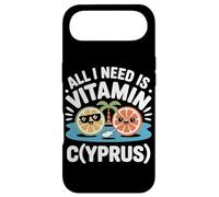 Chypre All I Need is Vitamin Cyprus Drapeau de l'île Chypre Coque pour iPhone Air