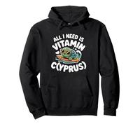 Chypre All I Need is Vitamin Cyprus Drapeau de l'île Chypre Sweat à Capuche
