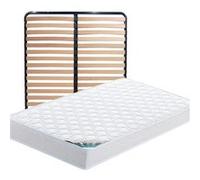 CHYPRE - Pack Matelas + Lattes 160x200 -