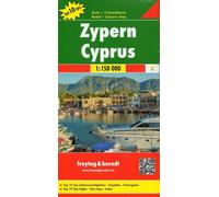 Chypre, Top 10 Tips, carte routière 1:150.0000