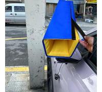 CHZDPP protège Poteau Basket Protecteur de Poteau de Garage pour éviter Les collisions, Rembourrage de sécurité carré Personnalisable pour intérieur/extérieur(5 ft/152cm,16"x16"/40.6x40.6cm)