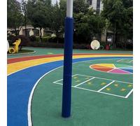 CHZDPP protège Poteau Basket Rembourrage de sécurité Rond pour Poteau de Basket-Ball, Coussin de Protection Anti-Collision Universel pour Poteau de diamètre 5/10/15/20/30cm(90″/229cm,6"(15cm) Pole)