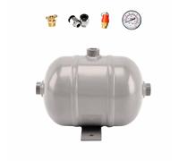 CHZDPP réservoir d'air 1/5/10/20/30/50/100L Réservoir de compresseur d'air Horizontal, Longue durée de Vie Réservoir d'air Personnalisable pour gaz comprimé(1L/0.26Gal)