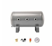 CHZDPP réservoir d'air Petit et Grand réservoir d'air, Réservoir de Stockage de gaz Professionnel pour Stocker Le gaz/stabiliser la Pression d'air, Taille Personnalisable(24L/6.3Gal (Style B))