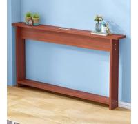 CHZDPP Table derrière canapé Table Basse pour canapé, étagère étroite pour Chevet Facile à Assembler avec Accessoires, Table Console étroite multifonctionnelle(Brown,59x4x25in/150x10x65cm)