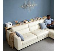 CHZDPP Table derrière canapé Tables de canapé Maigres pour Lampe de Table/Cadre Photo/Livres, Table de Couloir d'assemblage Facile avec Outils, Etage Debout(Color D,32x4x29.5in/80x10x75cm)