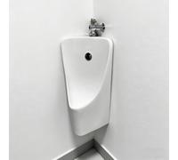 CHZDPP Urinoir Anti-déversement pour Hommes, pour Garage/Salle de Bain | Blanc/noir, avec ou sans lavabo, pour studios/aéroports/écoles, usage domestique et commercial