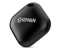 CHZHVAN Air Traceur Tag de Portefeuille Fonctionne avec Apple Localiser (iOS Uniquement), Batterie Remplaçable, Résistant à l'eau, Trouve Bluetooth Tracker pour Sacs, Bagages, Animaux et Sac à Dos