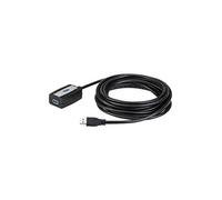 Aten Câble d'extension USB UE350A – USB 3.0 SuperSpeed 5 Gbps, rétrocompatible USB 2.0/1.1, 5 m, Noir