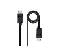 Câble Nanocable Displayport 1.2 CCS DP/M-DP/M - Longueur 5 m - Prend en charge les résolutions vidéo jusqu'à 4K - Couleur Noir