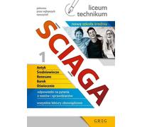 Œci¹ga liceum, technikum Czêœ 1 Antyk, Œredniowiecze, Renesans, Barok, Oœwiecenie Opracowanie Collective (Buch auf Polnisch)