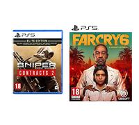 CI Games Sniper Ghost Warrior Contracts 2 (PS5) & UBI Soft France Far Cry 6 (PlayStation 5) Noir
