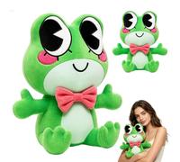 CI-rcus grenouille Peluche Jouet, 25 cm DIG-Ital CIR-cus en grenouille peluche, CIR-cus greno-uille Peluche mignonne, CIrc-us gren-ouille Poupée en peluche, pour Anniversaire ou Petit Présent