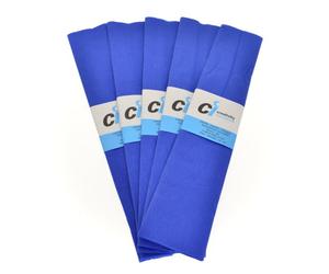 CI Tissue Lot de 10 Paquets de Papier crépon Bleu foncé 50 cm x 3 m