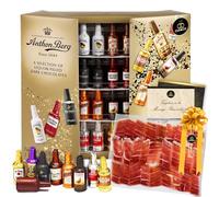 Cia&Co x Anthon Berg + Jambon Serrano - Bouteilles de Chocolat Remplies de Liqueur · 64 Chocolats avec Liqueur - 1 Kg + Dégustation de Jambon Serrano Gran Reserva Premium + Carte Personnalisée