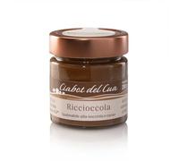 Ciabot del Cua, crème à tartiner à la noisette riccioccola, 62% de Noisettes IGP des Langhe, cacao et sucre brut, sans lactose, pack de 3 x 200 g