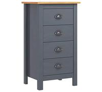 CIADAZ Buffet, buffet, buffet, entrée entrée, entrée, buffet cuisine, vitrines pour salon, meubles auxiliaires, Hill Range bois massif de pin gris 46 x 35 x 80 cm